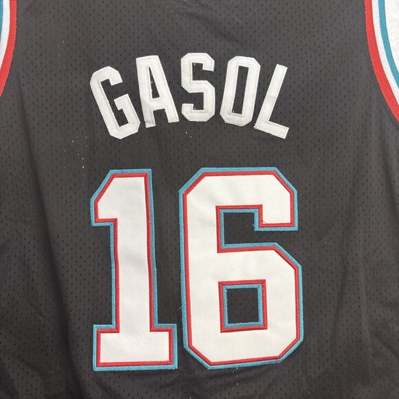 Mitchell & Ness NBA Swingman Jersey Grizzlies 2001 Pau Gasol Black size Medium - Picture 10 of 10